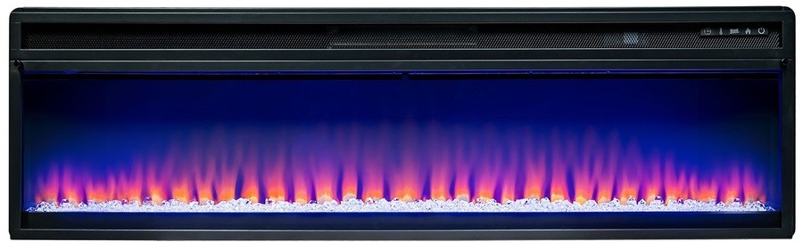 Линейный электрокамин Royal Flame Sparta 60 (белый) с очагом Vision 60 LED