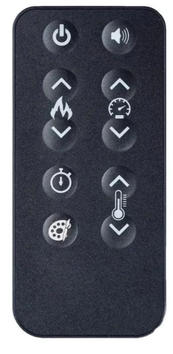 Широкий очаг 2D InterFlame FreeSpace 55 LED FX