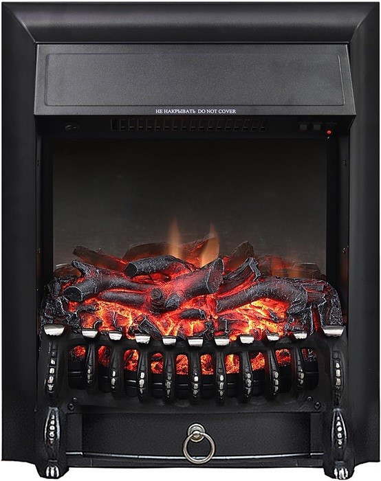 Электрокамин с классическим очагом 2D Royal Flame California STD SFT с очагом Fobos FX Black/Brass (белый)