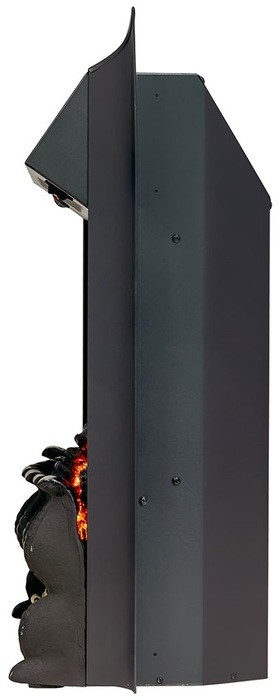 Электрокамин с классическим очагом 2D Royal Flame Sorrento с очагом Fobos FX Black/Brass
