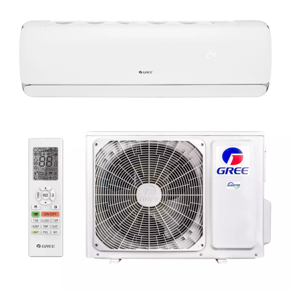 Кондиционер Gree G-Tech GWH12AECXD-K6DNA1A (LCLH)