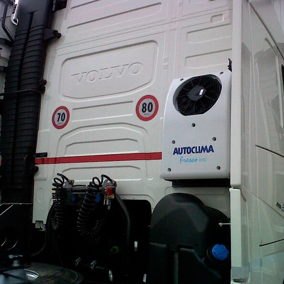 Автомобильный мобильный кондиционер Autoclima Fresco 5000 Back 24В