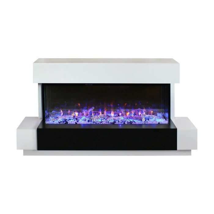 Линейный электрокамин Real-Flame Houston 50 (WT-P551) с очагом Onyx 50