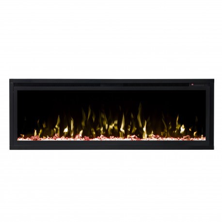 Линейный электрокамин Real-Flame Michigan 50 с очагом Saphir 50