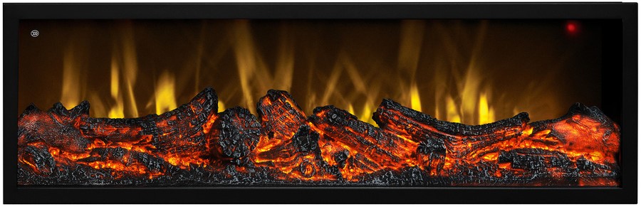 Линейный электрокамин Real-Flame Stockholm 42 WT-P591/WT-P511 с очагом Beverly 1000