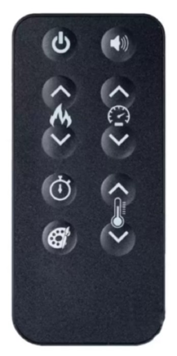 Электрокамин с широким очагом 2D InterFlame Элеганс с очагом FreeSpace 40