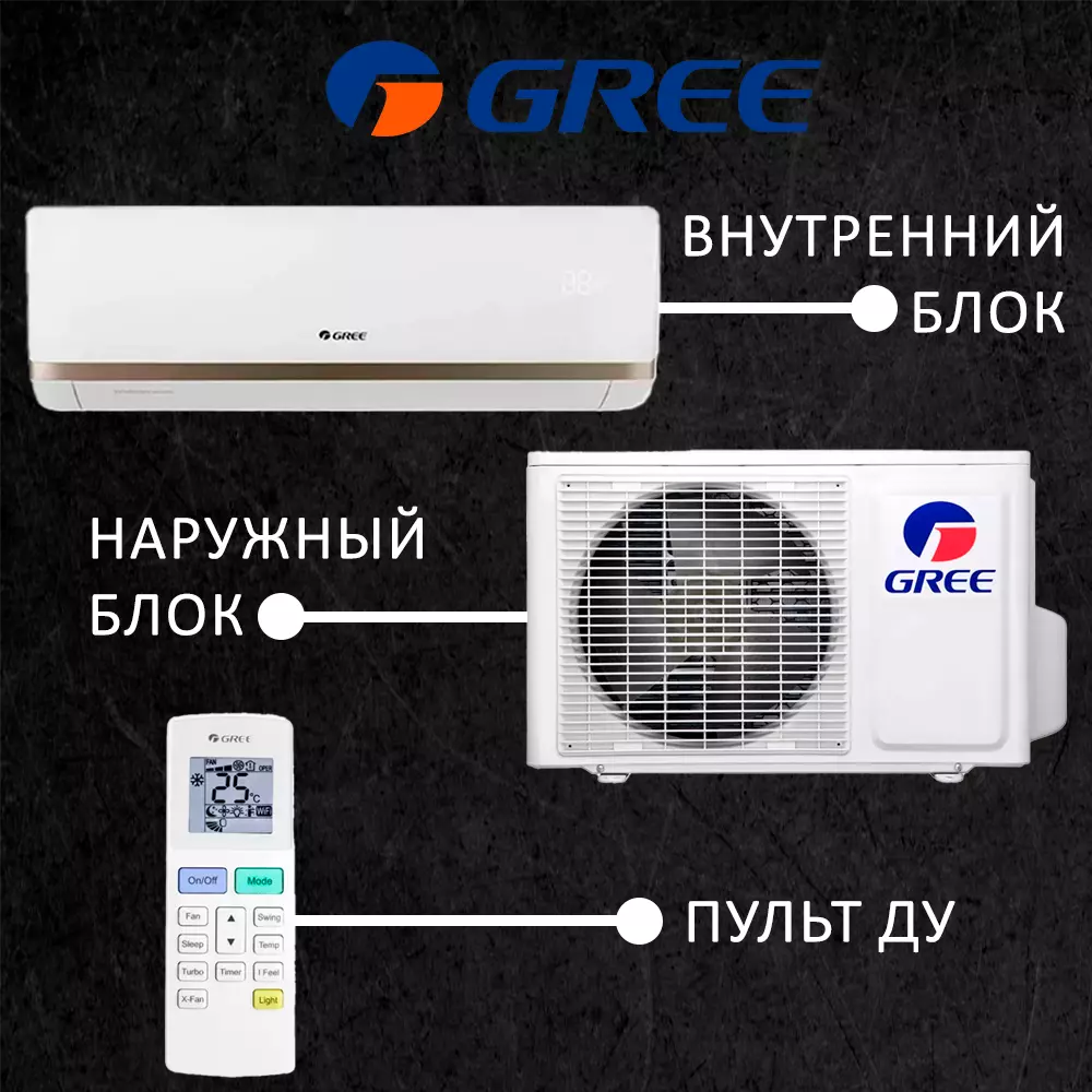 Кондиционер Gree Bora GWH28AAEXF-K3NNA2A