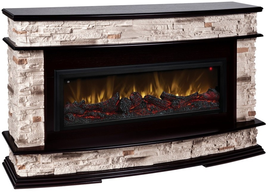 Линейный электрокамин Real-Flame Frankfurt BV/42 с очагом Beverly 1000