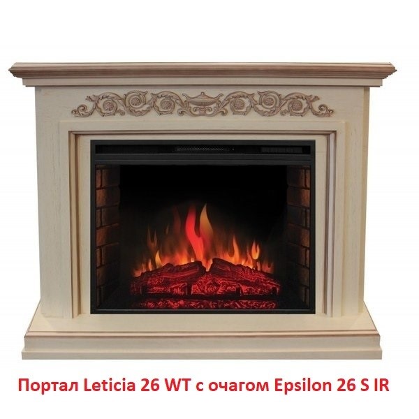 Широкий портал Real-Flame Leticia 26 WT