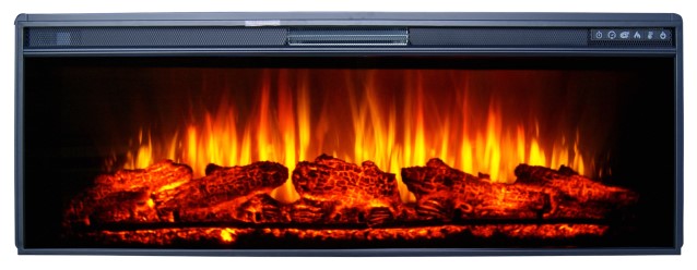 Линейный электрокамин InterFlame Тайлер с очагом FreeSpace 50 LED FX QZ